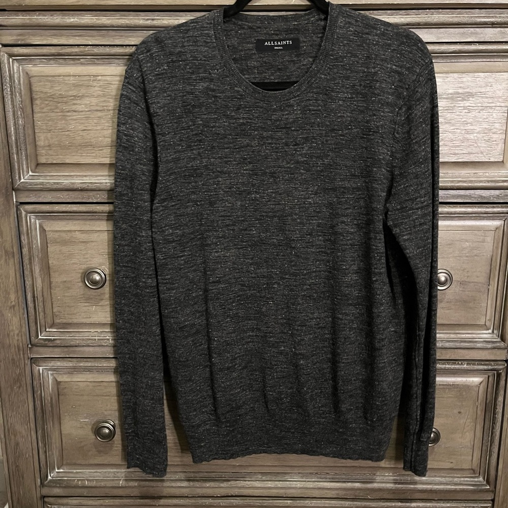AllSaints romarn crew sweater size small